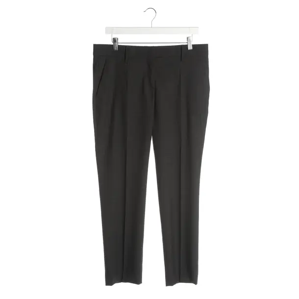 Pants, in Dark Gray, Wool, Prada
