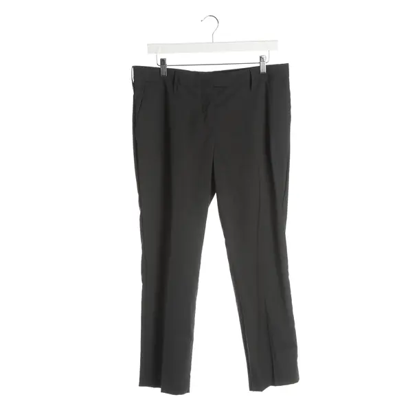 Pants, in Dark Gray, Wool, Prada