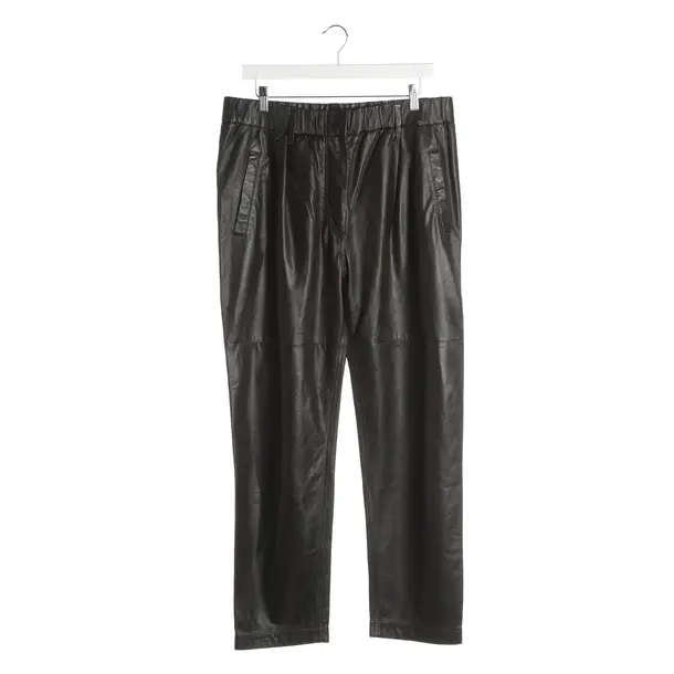 Pants, in Dark Brown, Leather, Brunello Cucinelli