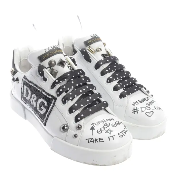Sneaker, in Bianco, Dolce e Gabbana