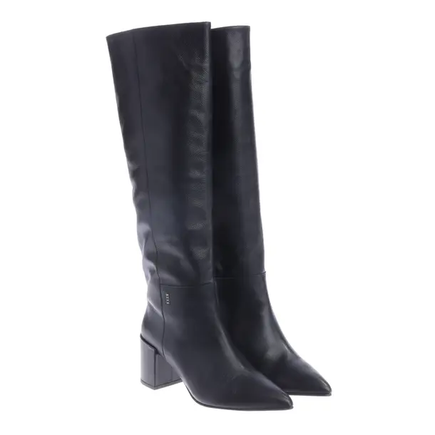 Stiefel, in Schwarz, Nubikk