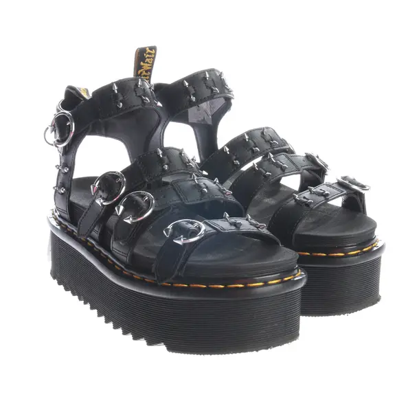 Plateausandalen, in Schwarz, Dr. Martens
