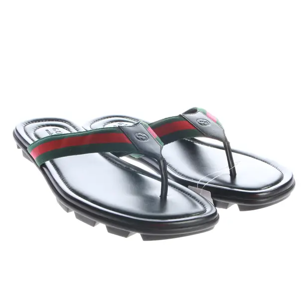Slides, in Schwarz, Gucci