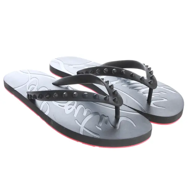 Slides, in Black, Christian Louboutin