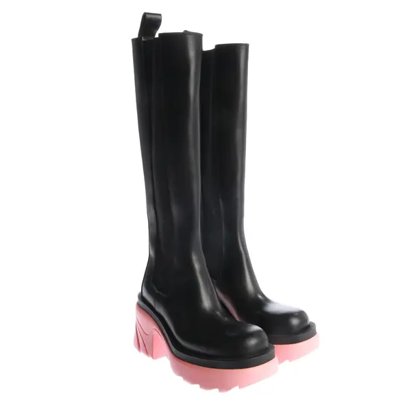 Stiefel, in Schwarz, Bottega Veneta