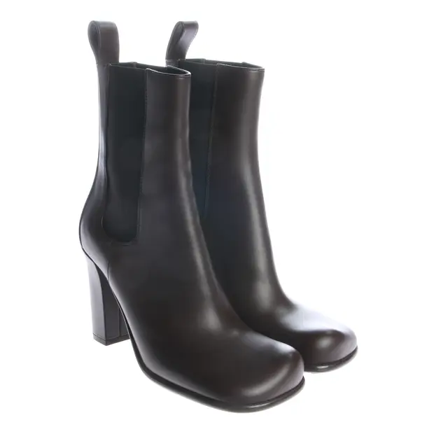 Stivaletti, in Marrone scuro, Bottega Veneta