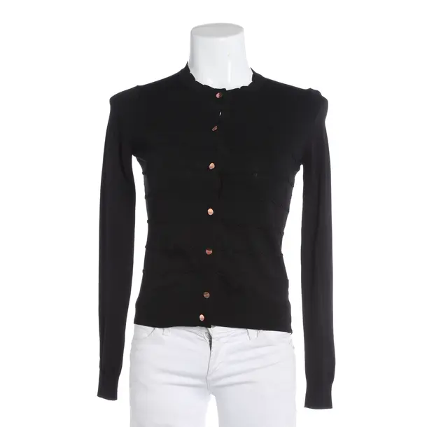 Strickjacke, in Schwarz, Baumwolle, Ted Baker