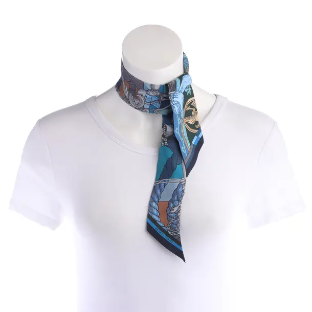 Shawl, in Multicolored, Silk, Hermès