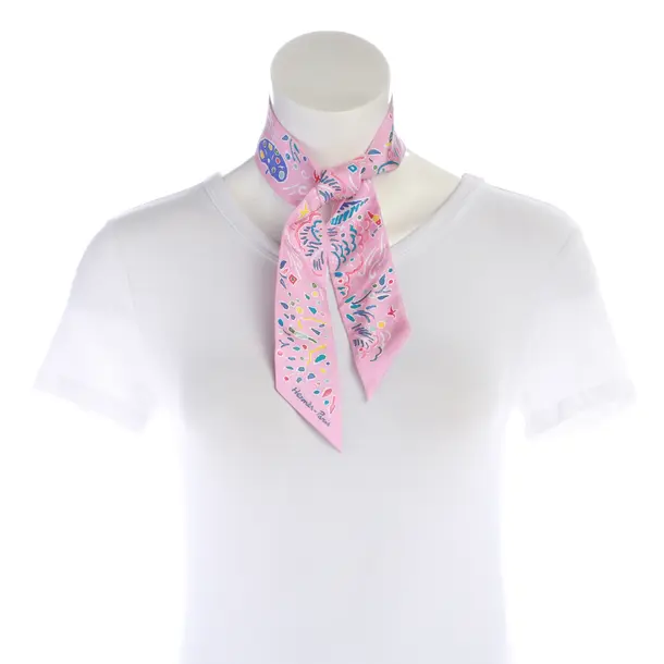 Shawl, in Multicolored, Silk, Hermès