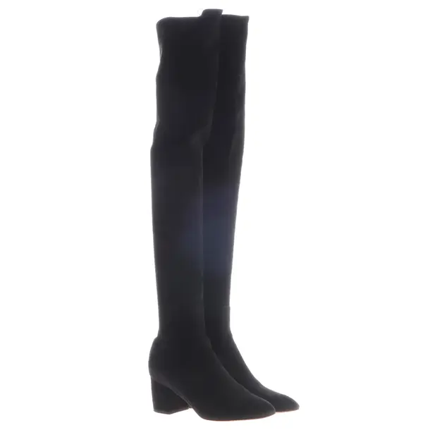Over-The-Knee Boots, in Black, Valentino