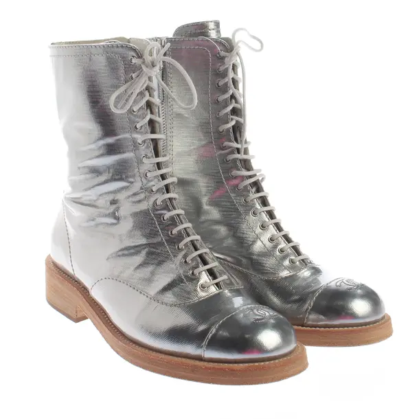 Boots, in Light Gray, Chanel