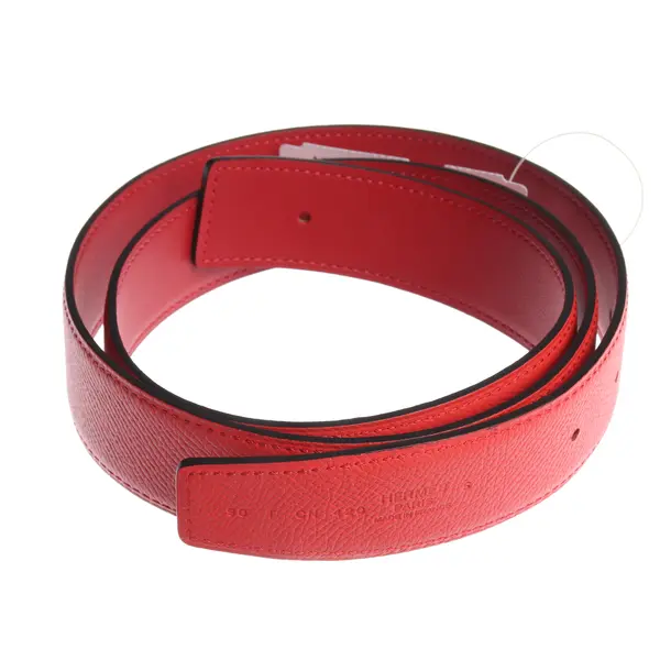Gürtel, in Rot, Leder, Hermès