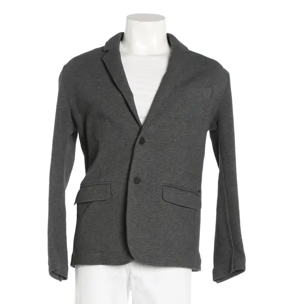 Blazer, in Gray, Cotton, Hugo Boss Orange