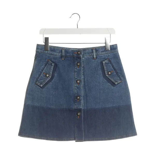 Gonna, in Blu, Cotone, Valentino