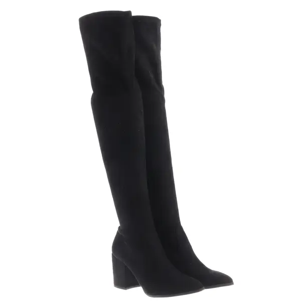 Over-The-Knee Boots, in Black, Steve Madden