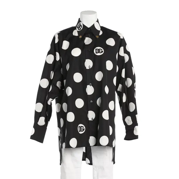 Blouse, in Black, Cotton, Dolce & Gabbana