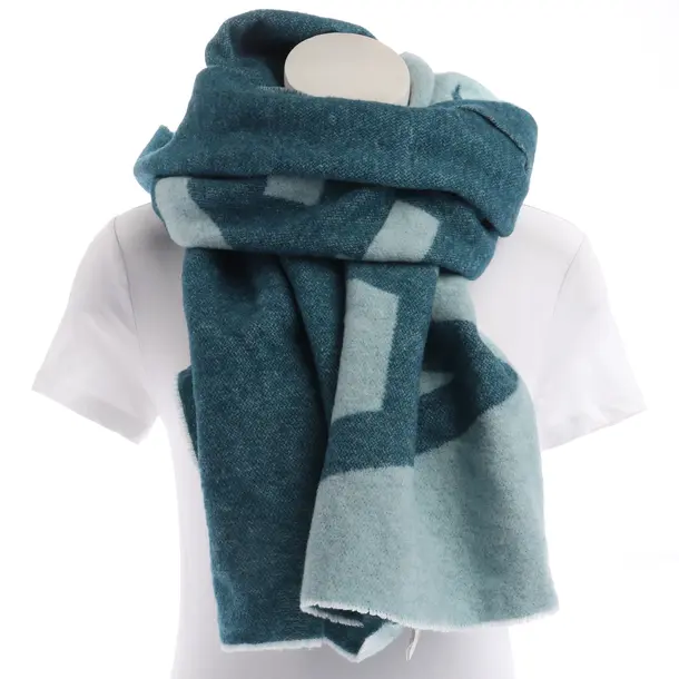 Scarf, in Blue, Wool, Acne Studios