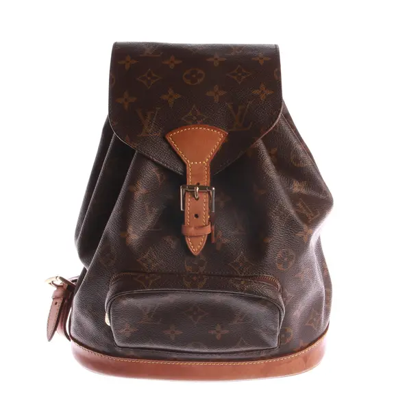 Rucksack, in Braun, Canvas, Louis Vuitton