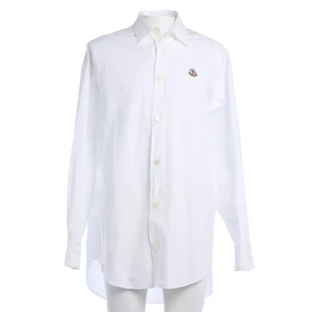 Shirt, in White, Cotton, Moncler