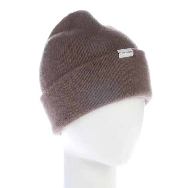Mütze, in Braun, Wolle, Woolrich