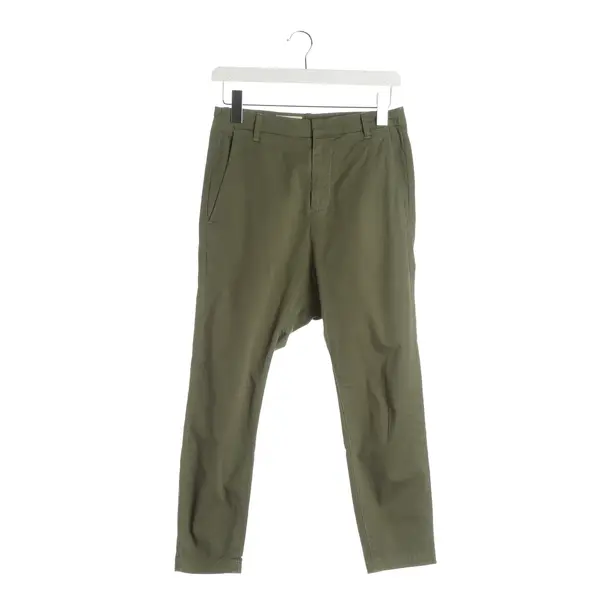 Pants, in Green, Cotton, Nili Lotan