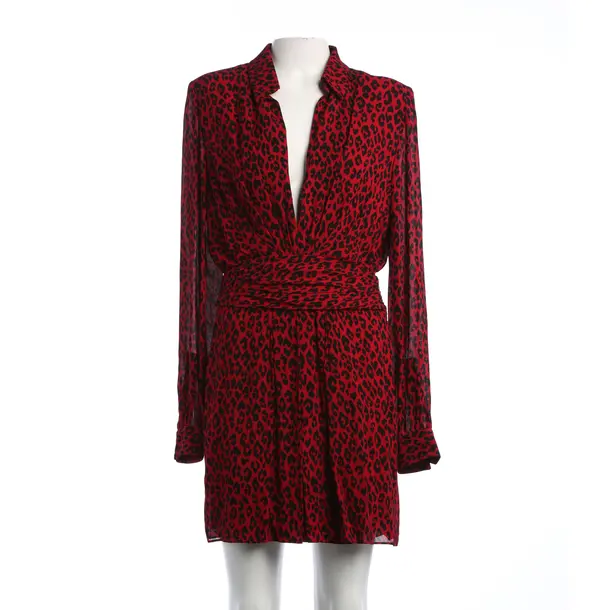 Cocktail Dress, in Red, Viscose, Saint Laurent