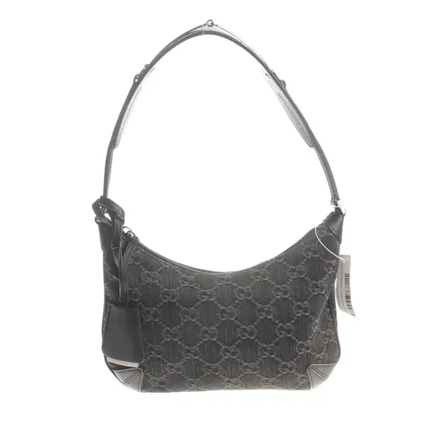 Shoulder Bag, in Black, Cotton, Gucci