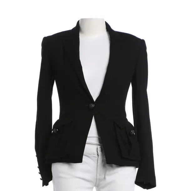 Blazer, in Schwarz, Viskose, Sly 010
