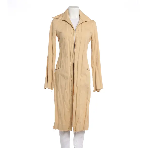 Cappotto estivo, in Giallo senape, Cotone, Patrizia Pepe