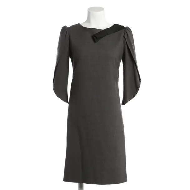 Dress, in Gray, Wool, See by Chloé