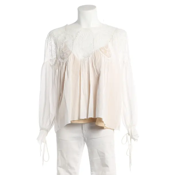 Blouse, in Cream, Cotton, Chloé
