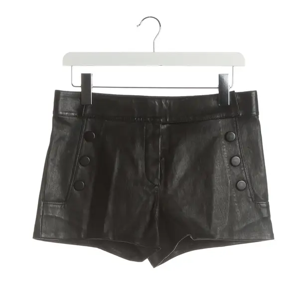 Shorts, in Black, Leather, Jitrois