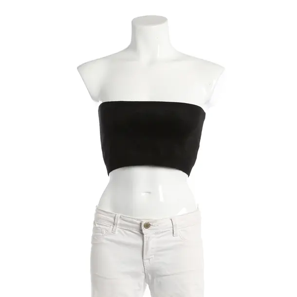 Top, in Schwarz, Wolle, Alaia