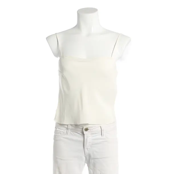 Top, in Pastel Yellow, Silk, Dior