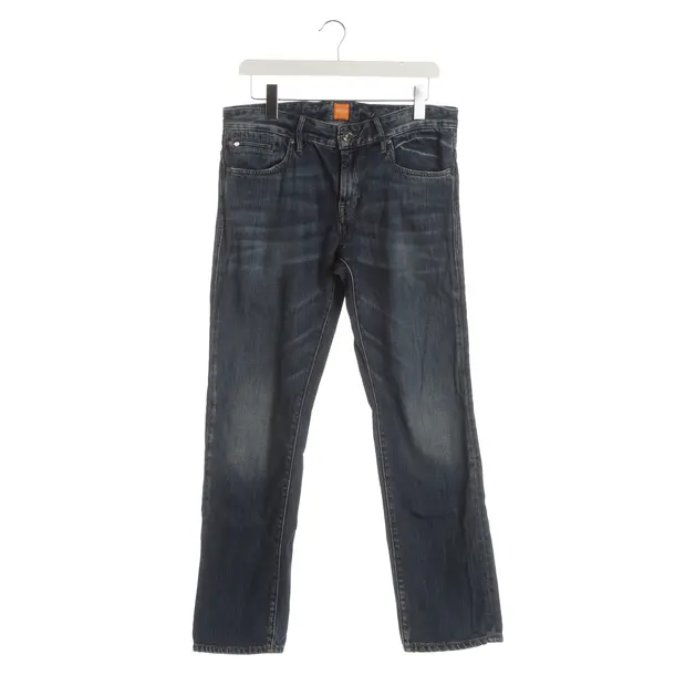 Slim Fit Jeans, in Blue, Cotton, Hugo Boss Orange