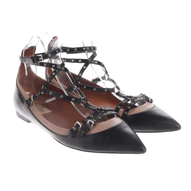 Ballerinas, in Schwarz, Valentino