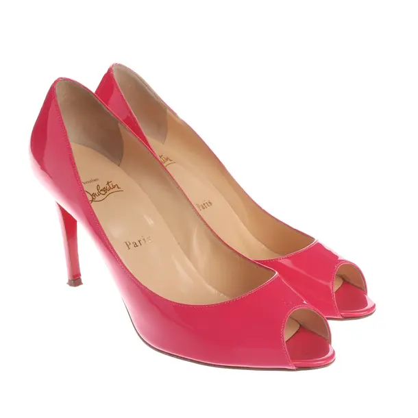 Peeptoes, in Rosa, Christian Louboutin