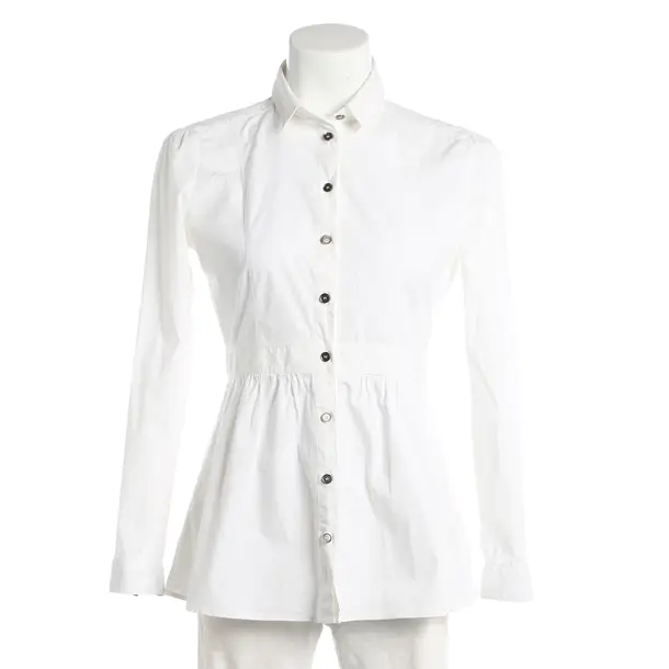 Bluse, in Weiß, Baumwolle, Burberry London