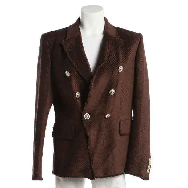 Blazer, in Dark Brown, Viscose, NVSCO