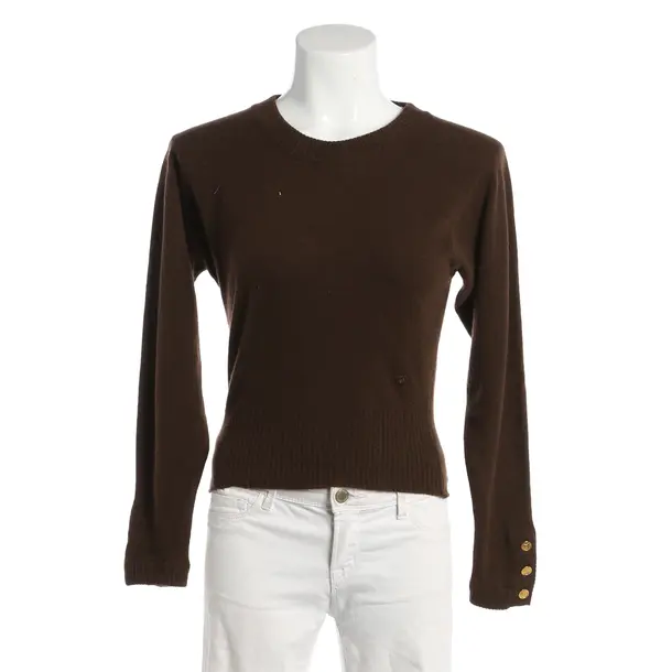 Kaschmirpullover, in Braun, Kaschmir, Chanel