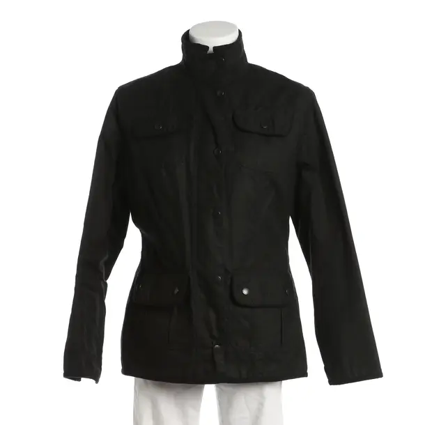 Übergangsjacke, in Schwarz, Baumwolle, Barbour