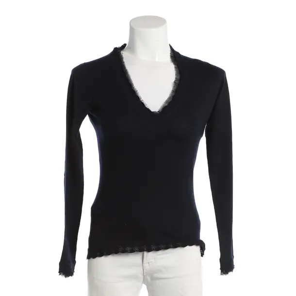 Kaschmirpullover, in Navy, Kaschmir, Steffen Schraut