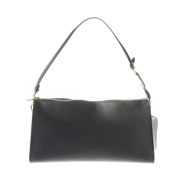 Abendtasche, in Schwarz, Canvas, Louis Vuitton