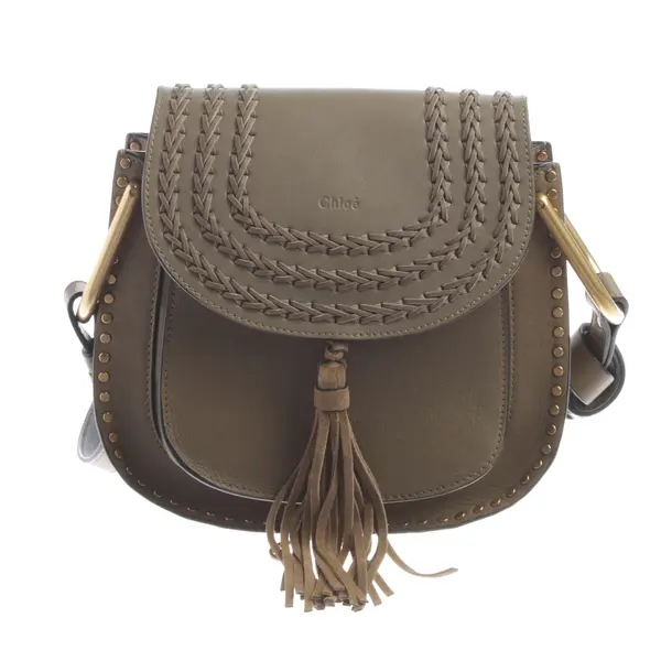 Shoulder Bag, in Green, Leather, Chloé