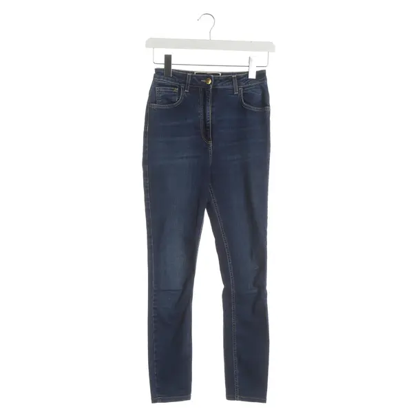 Jeans Slim Fit, in Blau, Baumwolle, Elisabetta Franchi
