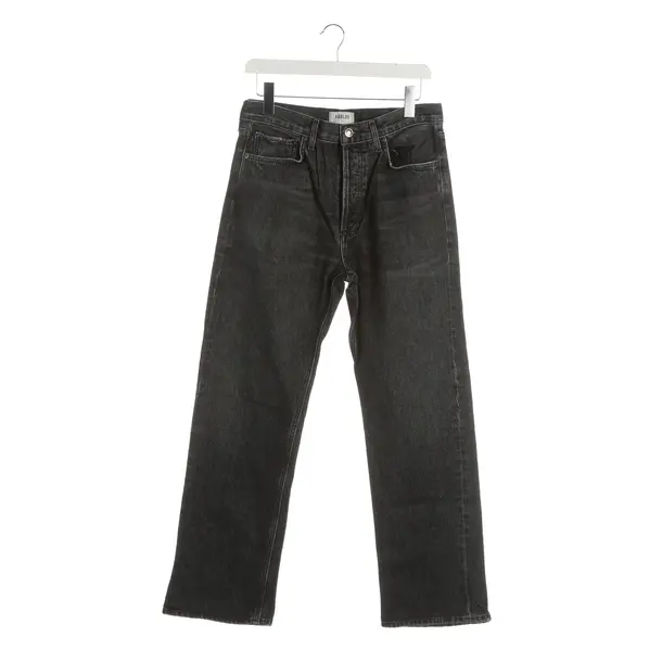 Straight Fit Jeans, in Gray, Cotton, Agolde