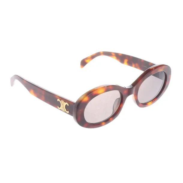 Sonnenbrille, in Dunkelbraun, Kunststoff, Céline