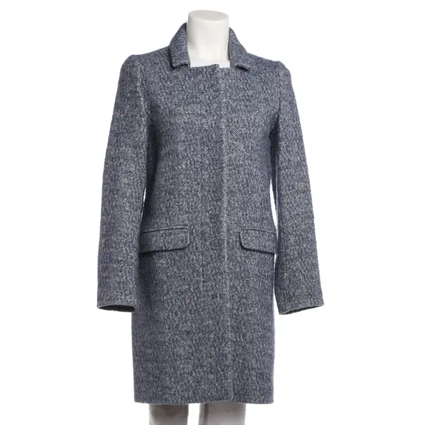 Wintermantel, in Blau, Wolle, Closed