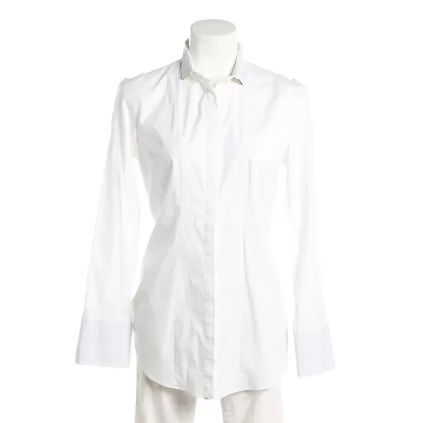 Camicetta, in Bianco, Cotone, Brunello Cucinelli