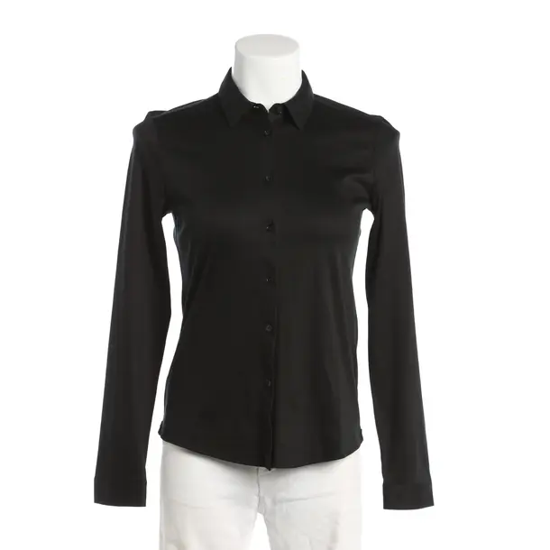 Blouse, in Black, Cotton, Van Laack